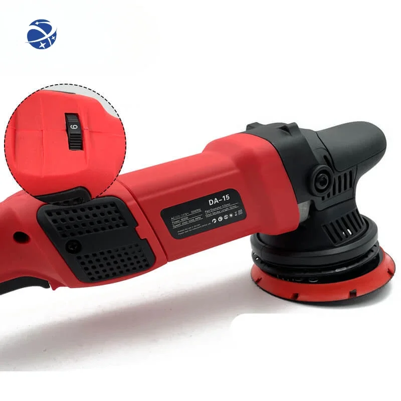 

900W 2000-4800rpm Dual Action Car Polisher Eccentric Shock Polishing Machine DA Waxing