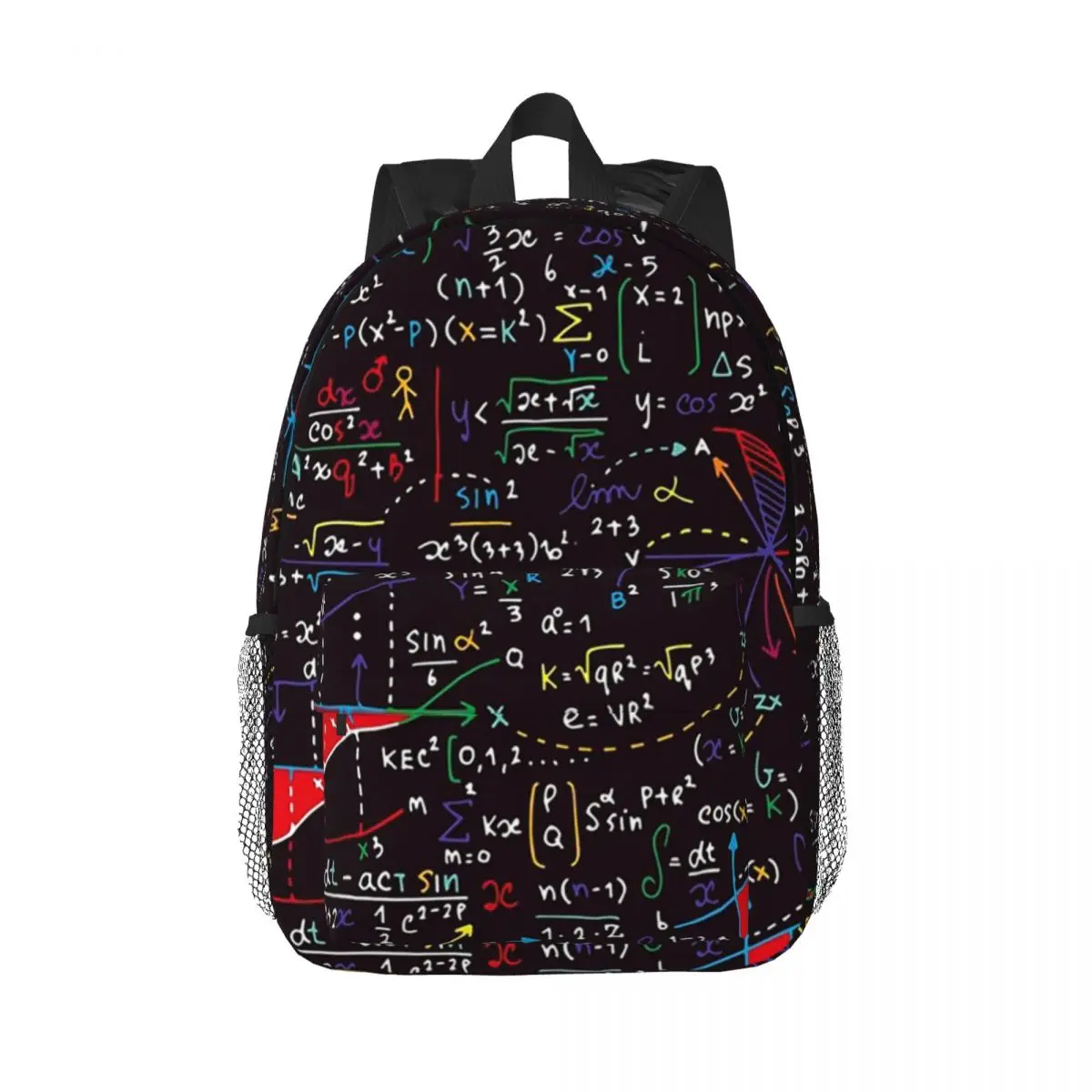 Bunte Mathe Design Rucksäcke Teenager Bücher tasche lässige Schüler Schult aschen Reise Rucksack Umhängetasche große Kapazität