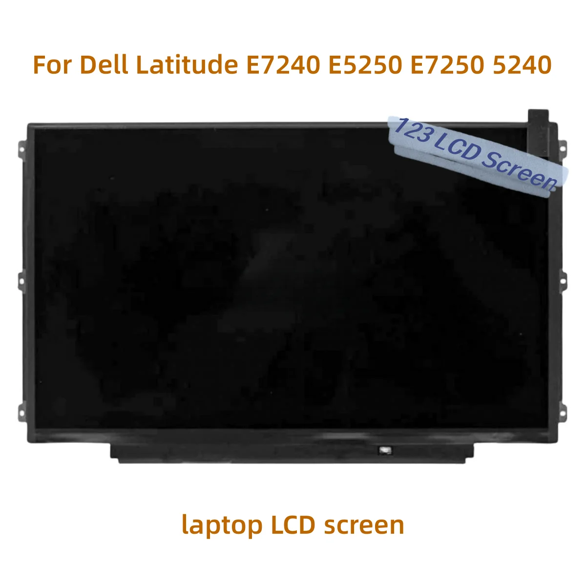 Imagem -02 - Tela Lcd para Laptop Dell Latitude Dell Latitude E7240 E5250 E7250 5240 Lp125wh2 Tpf1 Hb125wx1100 1366x768 125