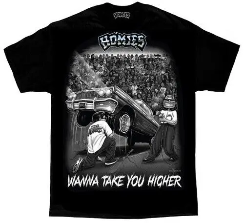 HOMIES SIGNATURE- JOKERS WILD Chrome - Men's MAX HWT Tee High Quality 100%Cotton Short Sleeve