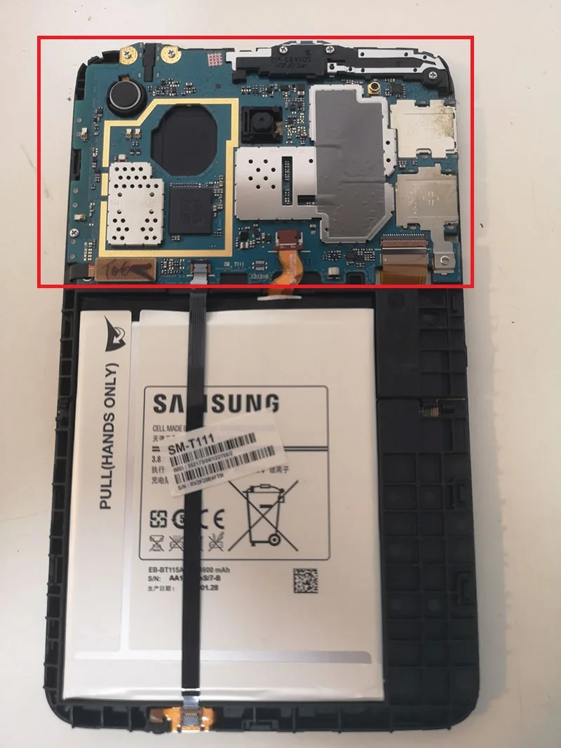 Motherboard For Samsung Galaxy Tab 3 Lite 7.0 T111 Mainboard Logic Board With Android System EU version Factory Unlocked 8GB