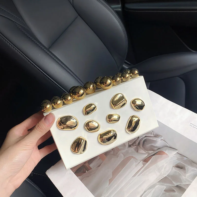 

2025 Asymmetrical Box Crossbody Bag for Women Minimalist Shoulder Handheld Purse Fashionable Handbag