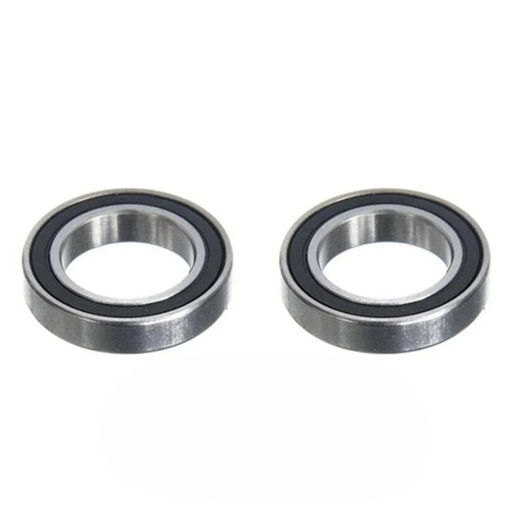 Hub Ball Bearing Sealed Ball Bearing Bicycle Bearing Bike Ball Bearing 15g 20x30x7mm Black+Silver High Quality