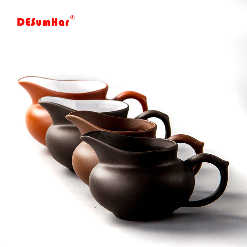  Purple Clay Gongdao Cup Mug, Tea Set Teapot, Chinese Kung Fu Tea Cup Set, Kettle, Justice Cup, Teapot Teaware 