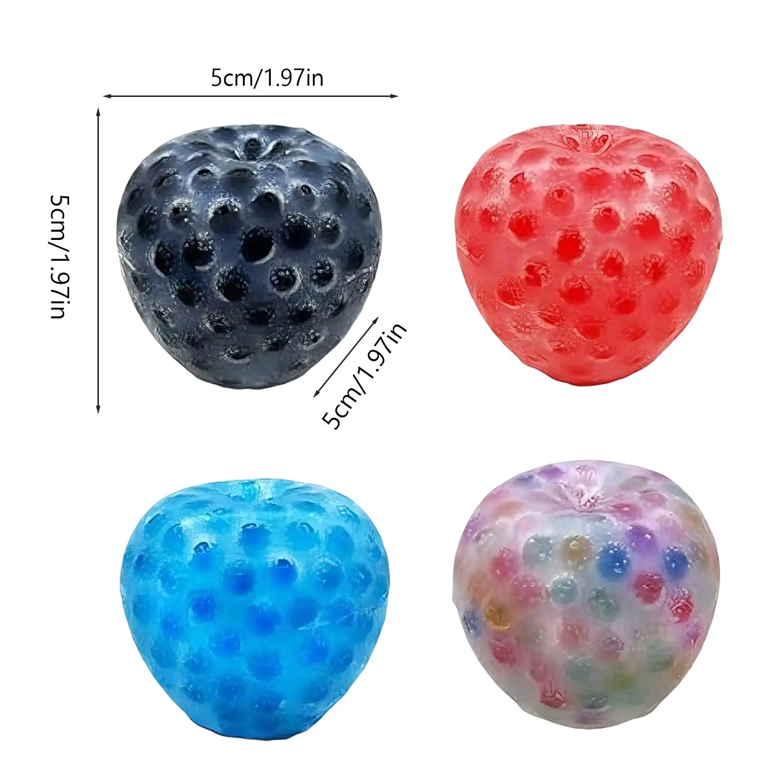 Brufolo Pop Fidget 4 Pezzi Realistico Morbido Novità Spremere la Pelle Raccolta Divertenti Giocattoli Sensoriali Per Gli Amanti Famiglia Amici Ragazzi Adolescenti