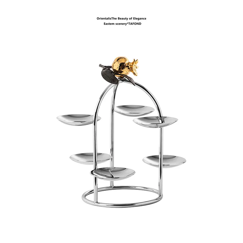 direct sales of high-grade stainless steel six heads, display racks, dim sum racks, hotel bars, KTV buffets, kitchen supplies