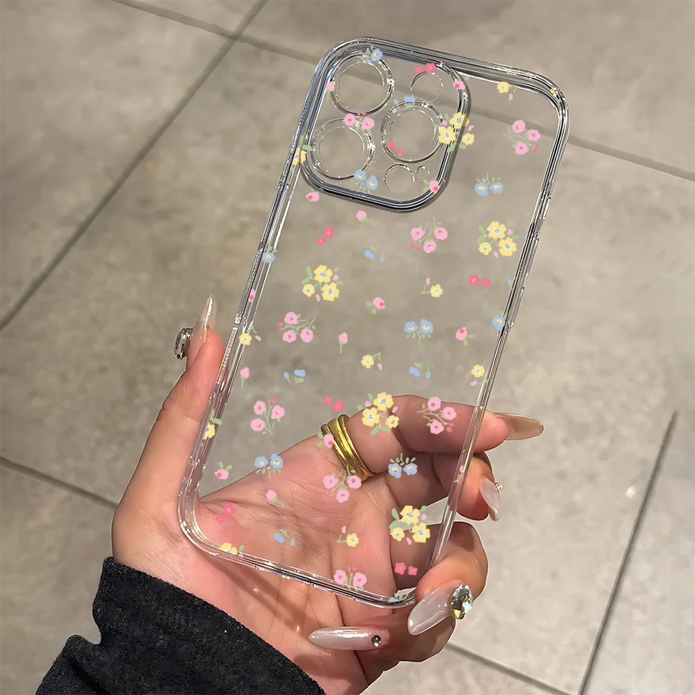 

Colorful Fragrant Print Silicone Phone Case for IPhone 17 16 15 14 13 12 11 Pro Xs Max Air Mini 7 8 6 6s Plus SE 2020 2022 Cover
