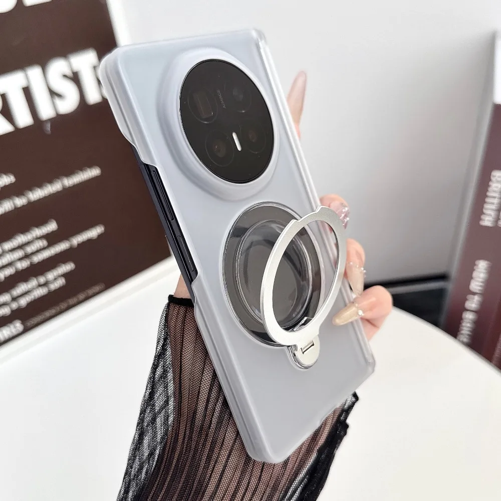 

For Honor Magic V6 Case Dual Hinge Magnetic 360 Rotation Stand Cover Honor Magic V5 V3 V2 VS3 VS2 Shockproof Bumper Shell