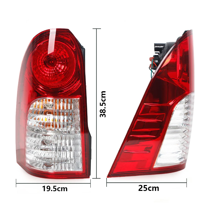 Car Taillight Assembly For Ssangyong Actyon Sports 2007-2013 Rear Bumper Brake Light Stop Light Fog Light Car Accessories