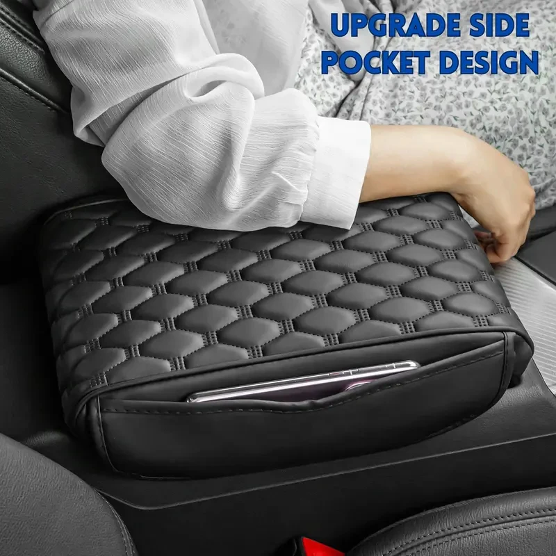 Thickened Comfort Vehicle Armrest Pad Relieve Arm Fatigue During Long-Distance Driving