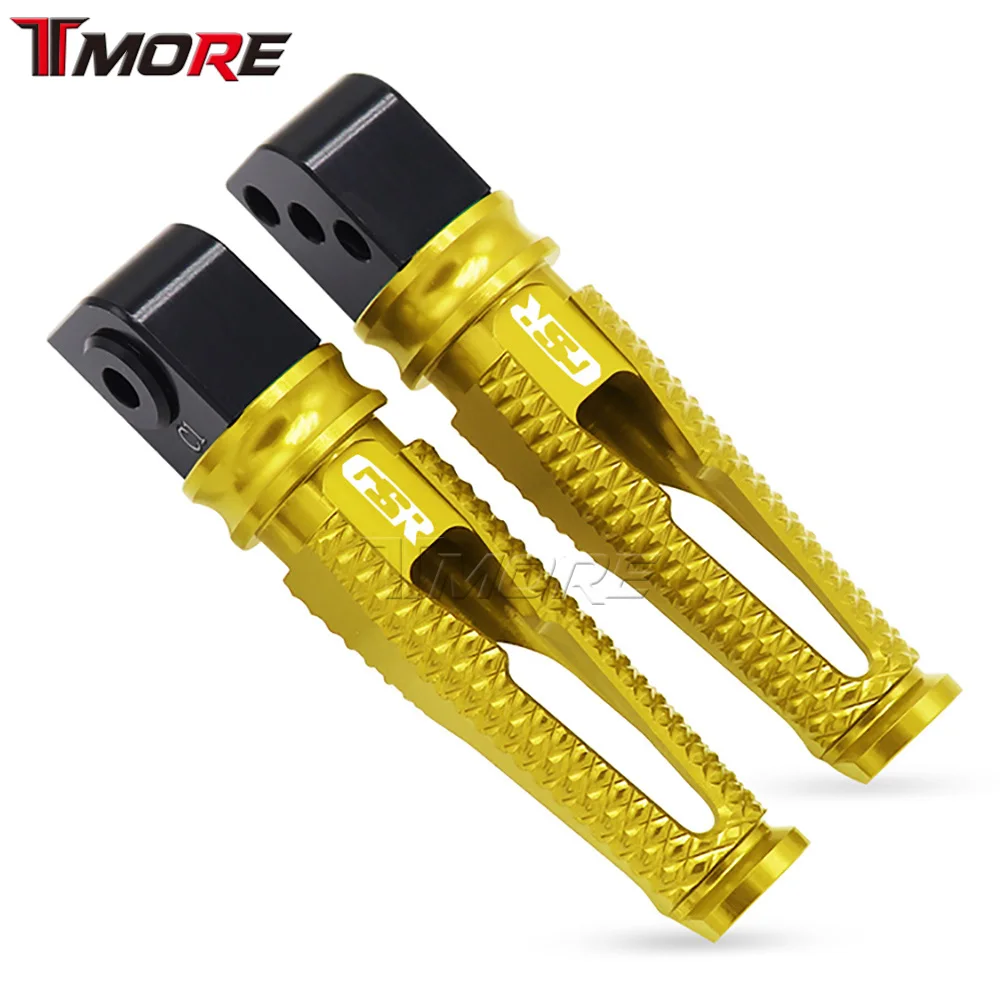 Motorcycle Accesstories Rear Foot Pegs Footrest Adapter Rider/Passenger Footpegs For Suzuki GSR600 GSR750 GSR 600 750