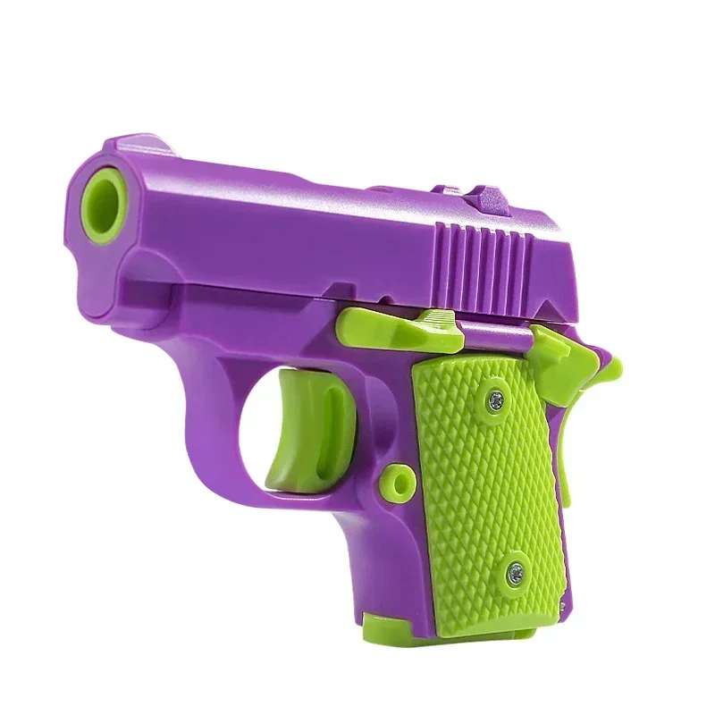 MINI M1911 3D Toy Gun Model Cannot Shoot  Colt Fidget Depression Toy Adults Toy Pistol Luminous Boys Birthday Funny Gifts