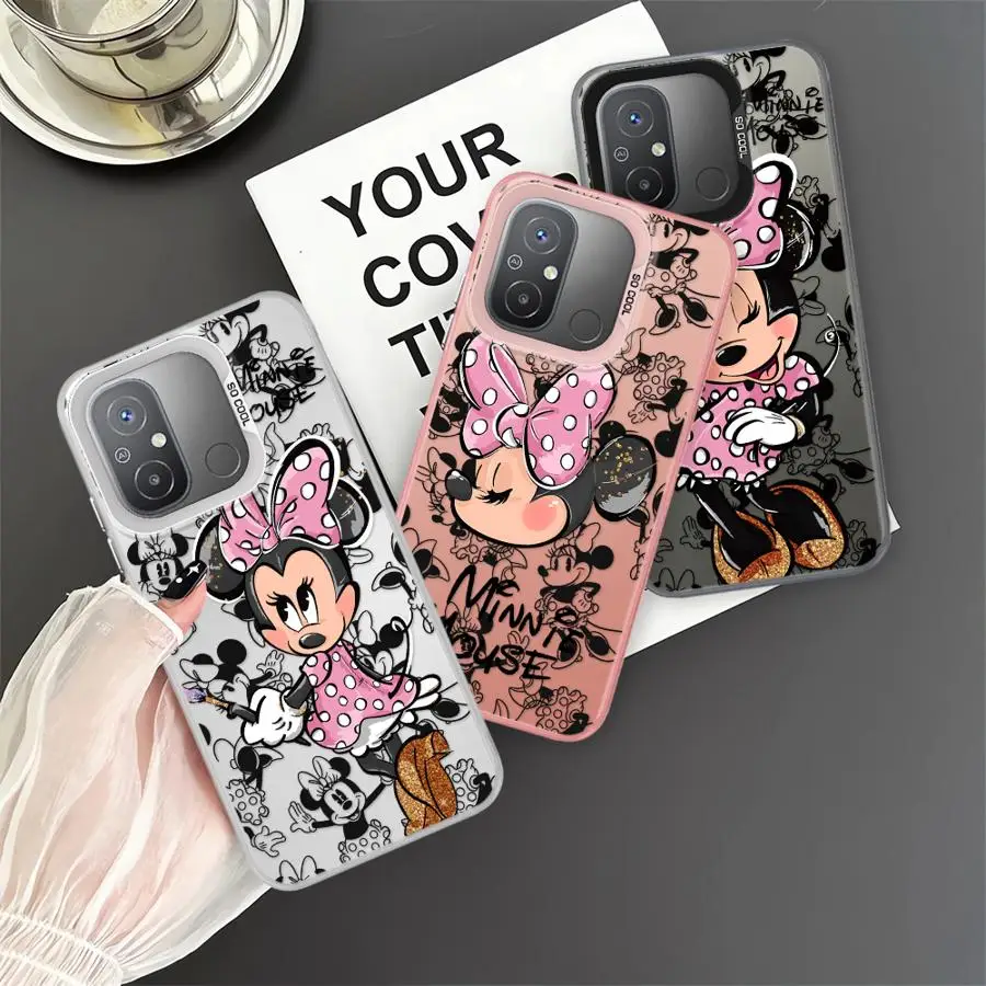 

Soft Cover Phone Case for Xiaomi Poco C50 C61 C51 X3 Pro X3 NFC Disney Mickey Minnie Mouse