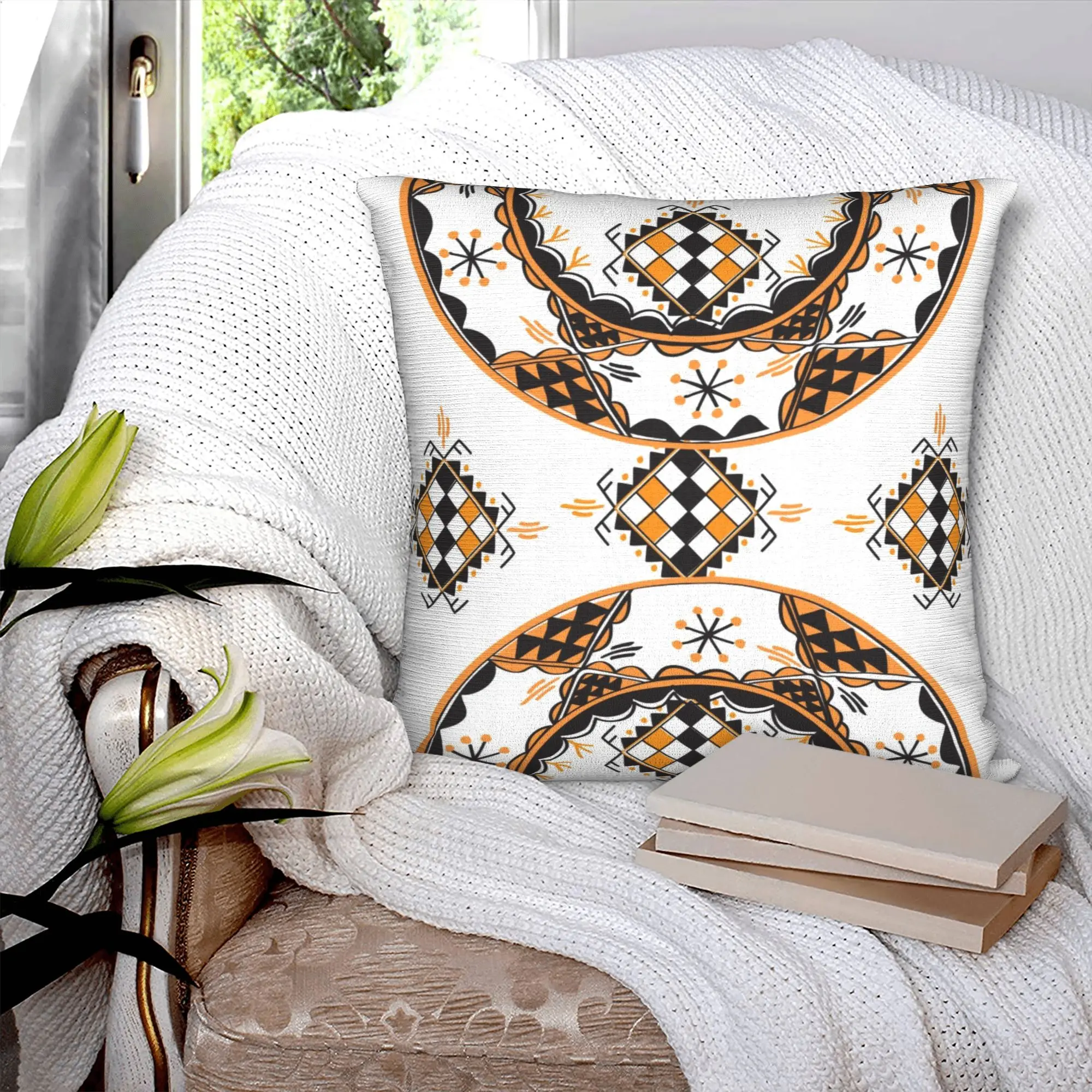 Z Imazighen Luxury Throw Pillow Covers Home Decor Kabyle Berber Amazigh Proud Sofa Cushion