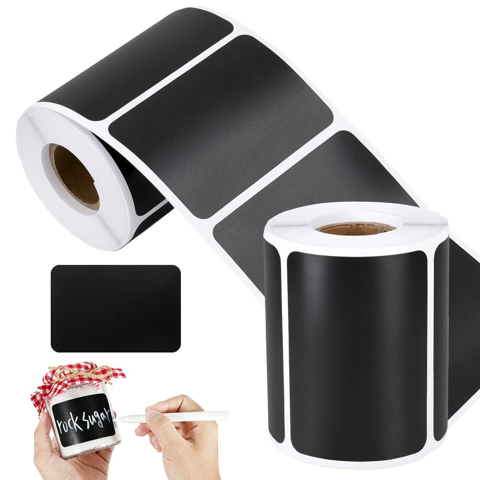 2 Pcs Rectangle Labels Stickers 1.97