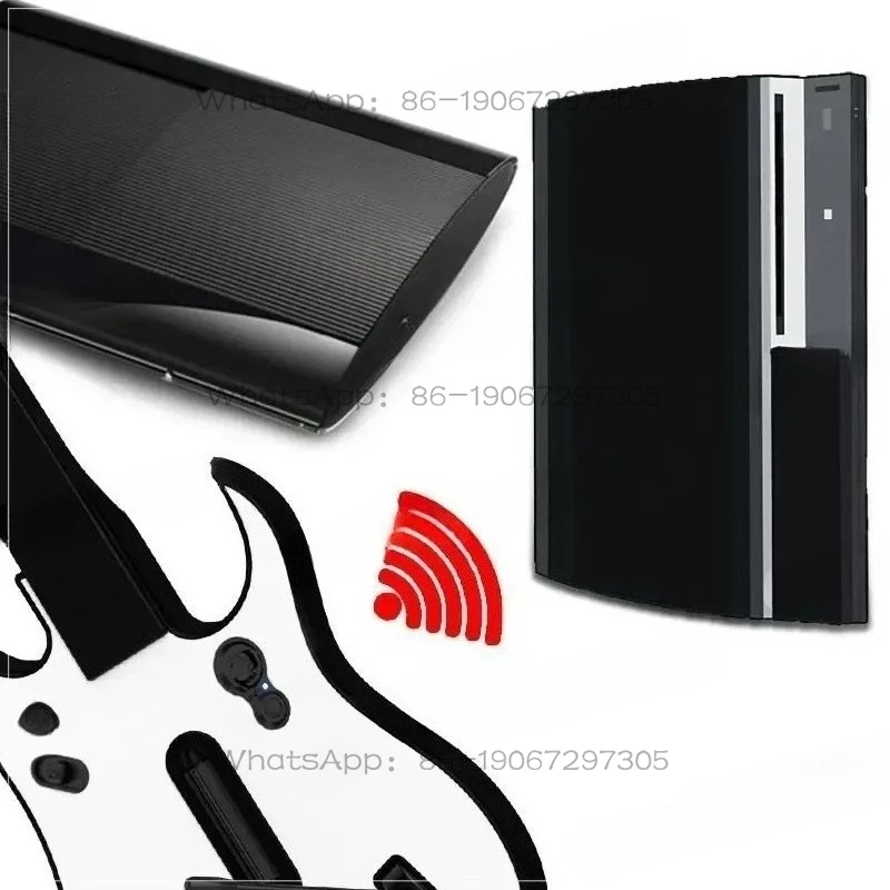 2.4g Remote Control Guitar Controller Console Game Board 5key PC PS3  Wireless Rock Band