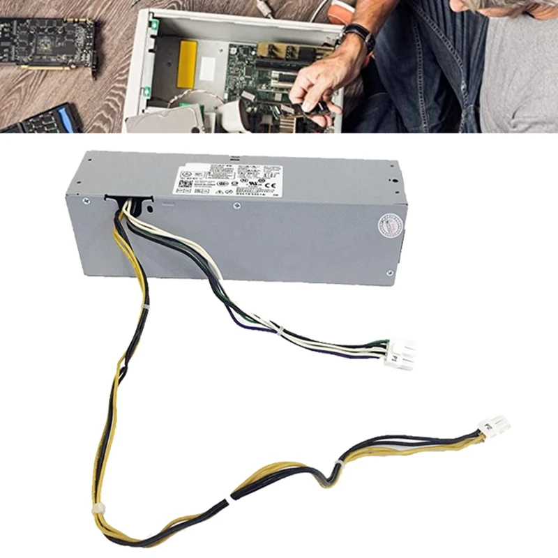 255W Chassis Power Supply For Dell Optiplex 3020 7020 9020 Precision T1700 SFF Systems AC255ES-00 D255AS-00 HU255ES-01