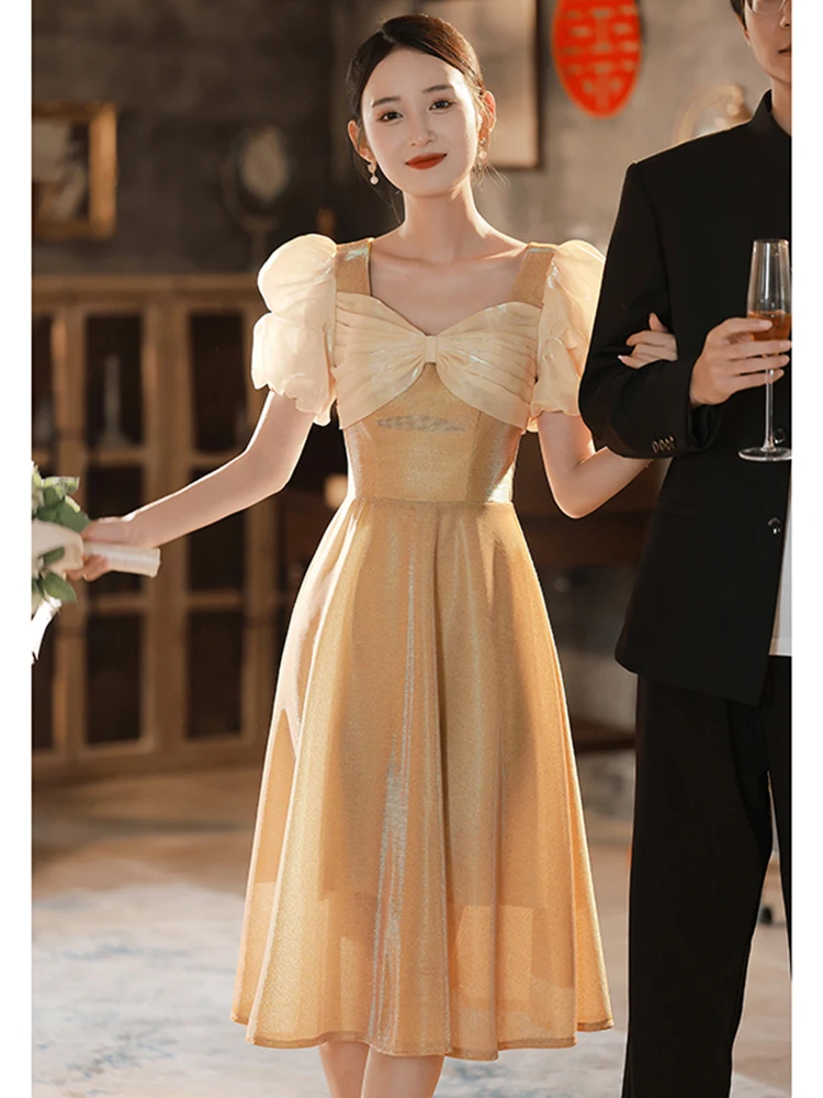 

Ele ort Wedding Dr for Engagement Par High-End Sensation Faionable Slim Fit Evening Gown with Zipper for Women