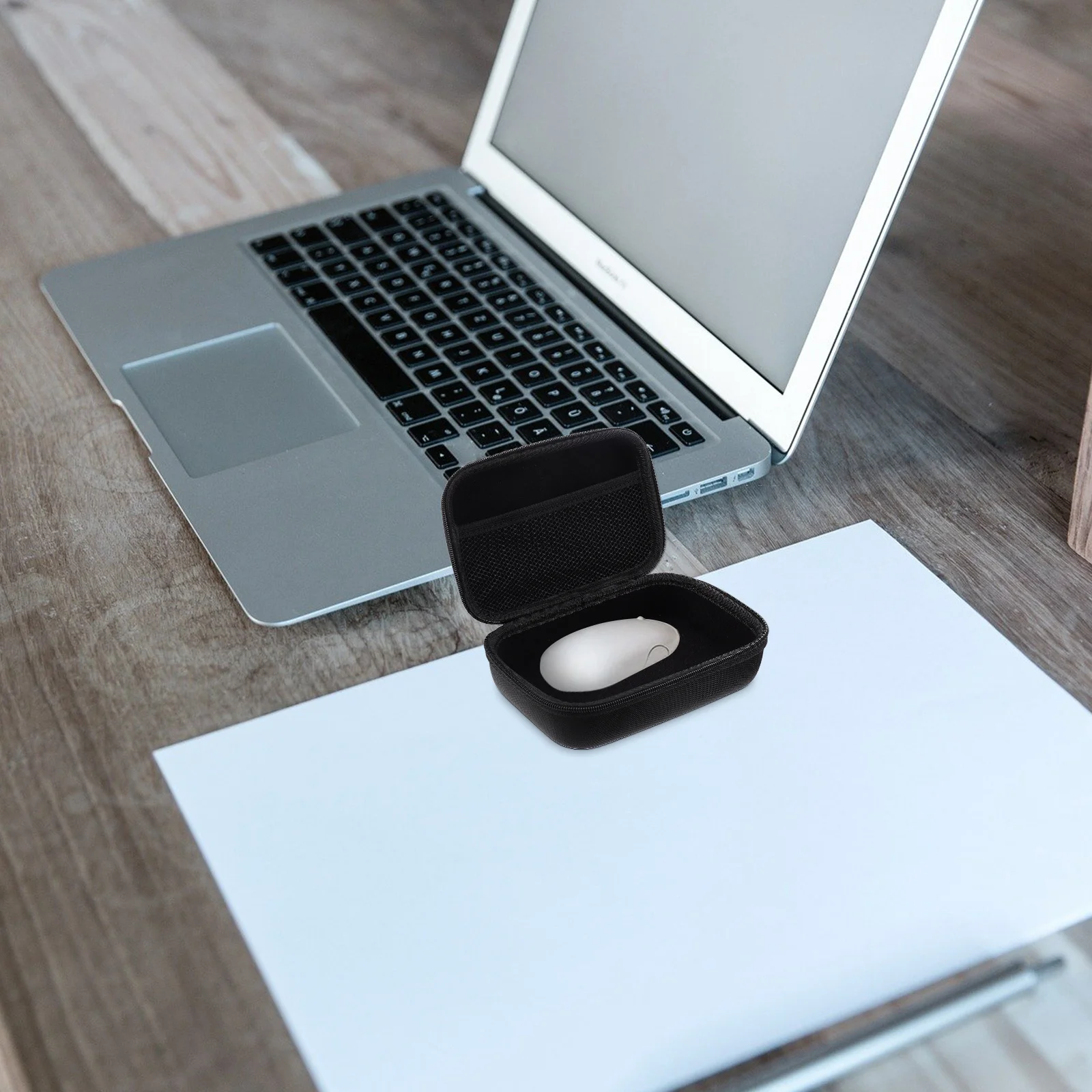 

2Pcs Premium Eva Storage Box for Earphones Headset Power Bank Hard Drive with Smooth Zipper Portable Protective Carry Case