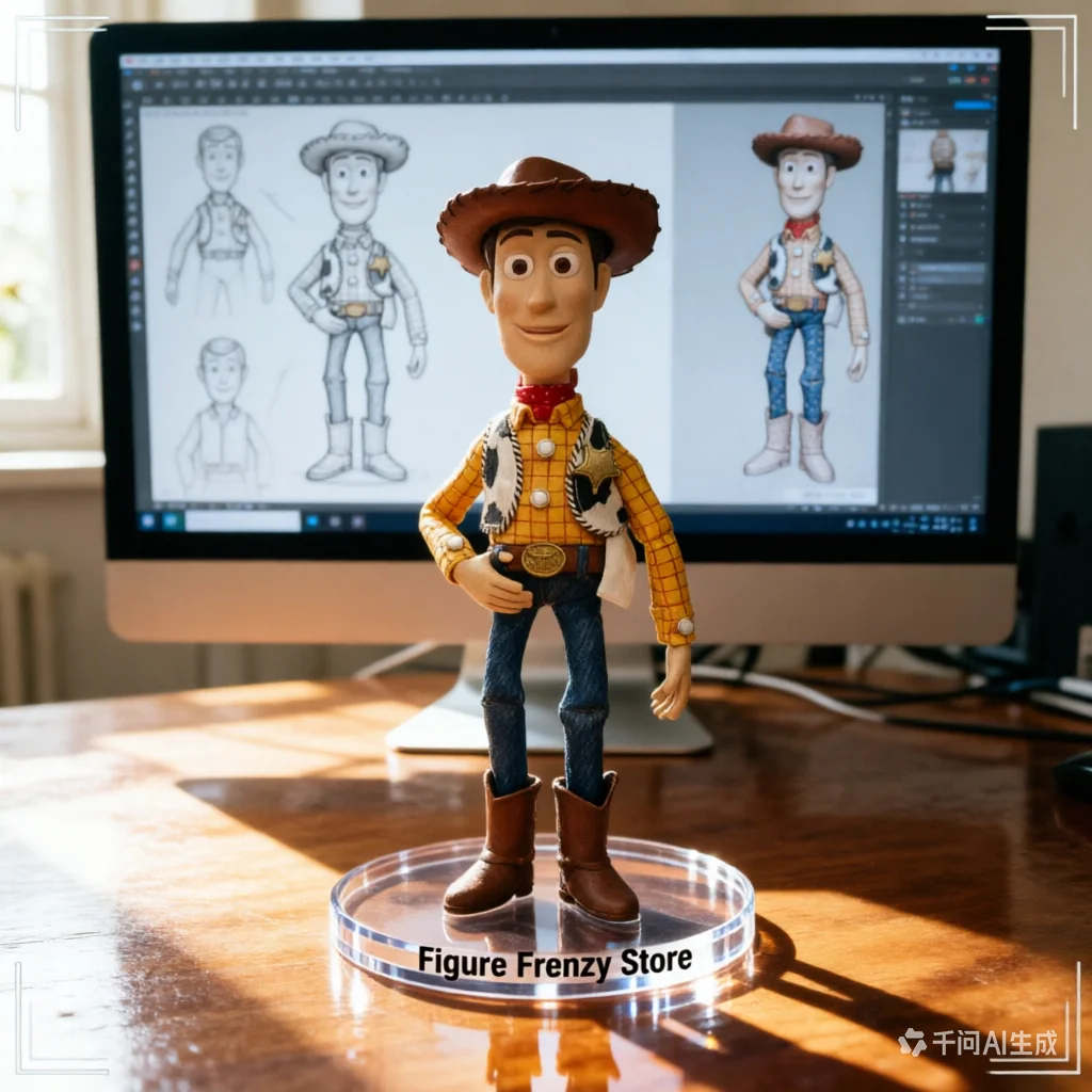 

Special OfferDisney High-Quality Pixar Toy Story 3 Woody Anime Mol Toys for Boys Gifts Original Box Character Mol Toy Gift Colle