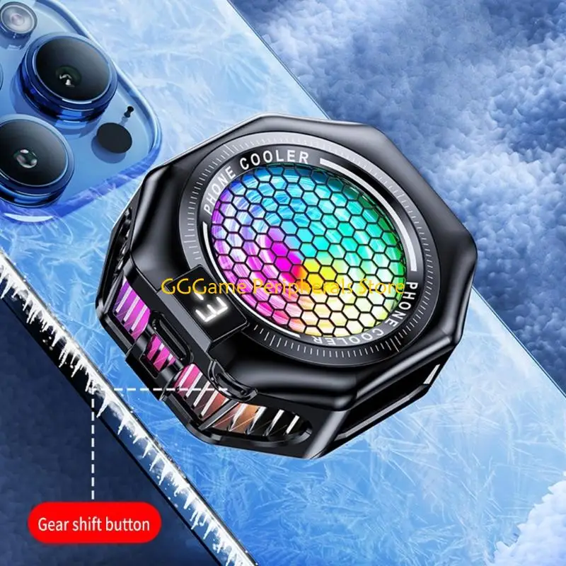 

U55B Semiconductor Cooling Fan 3 Gear Adjustable Cellphone Cooling Heatsink