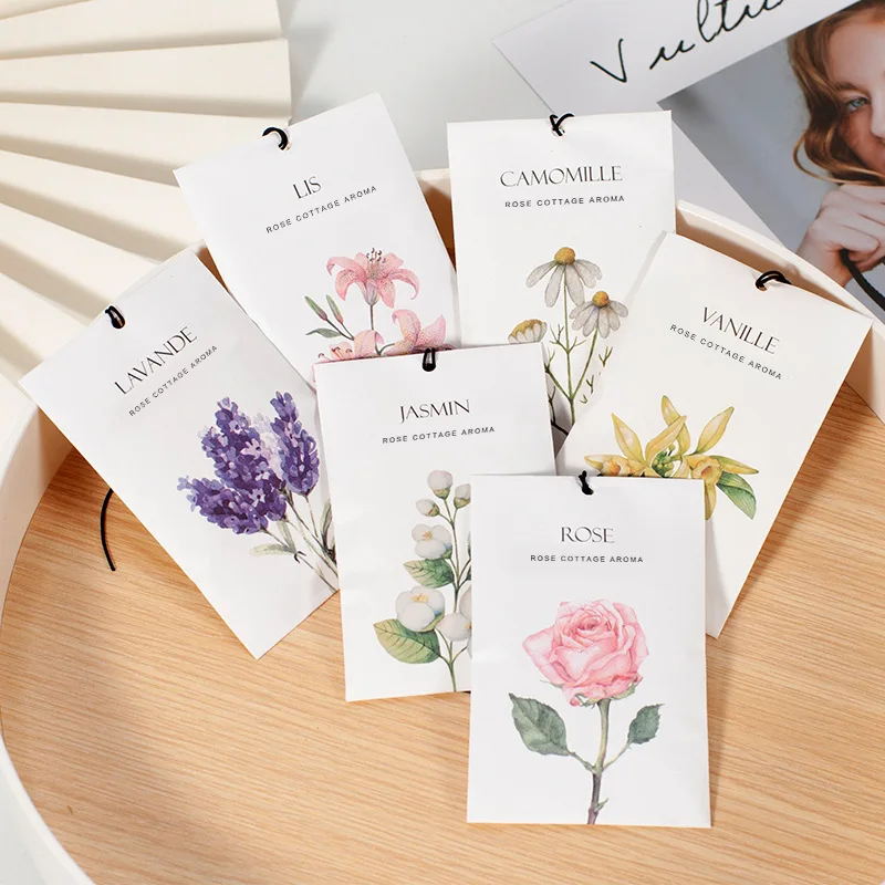 Lavender Sachet Bags for Closet Wardrobe Moisture Absorber Deodorizer Car Air Freshener Hanging Pouch