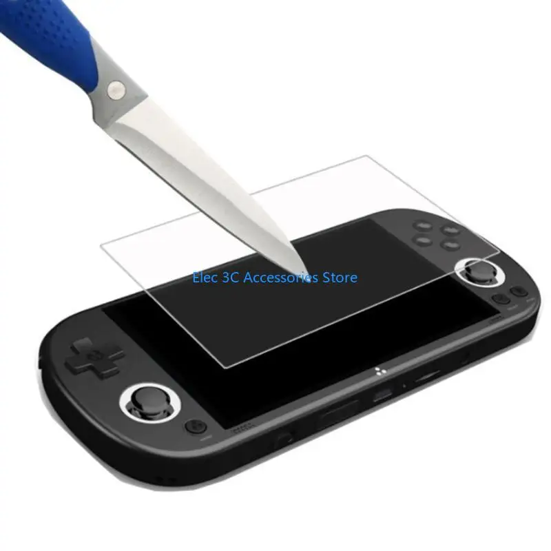 Y51A طبقة حماية لشاشة مشغل ألعاب الفيديو لـ Trimui مقاومة للخدش