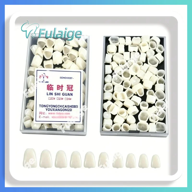 

Temporary Dental Crown Kit Anterior Posterior Teeth Repair Dentistry Equipment Supplies for Dental Clinic Lab