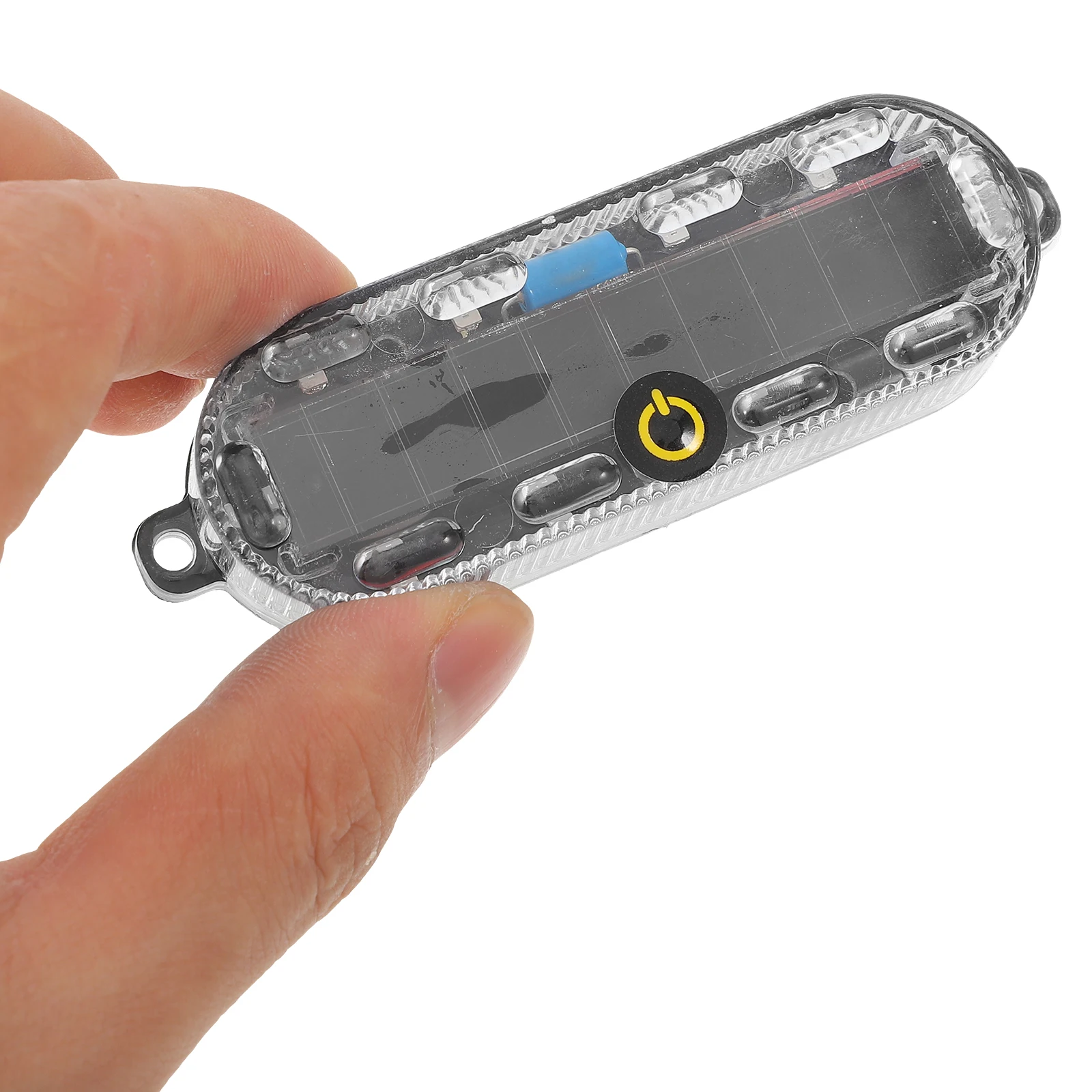 2pcs Motorcycle Led Lights Solar Powered Safety Warning Light For Motorbike Durable Rear Tail Lamp Bright Illumination Night - Image 4