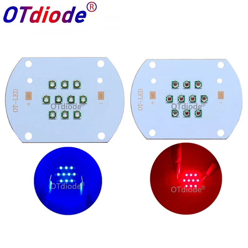 Hydroponice 30W COB led grow light chip XPE Royal Blue 450nm Deep Red 660nm for Indoor Plant Seedling Grow and Flower