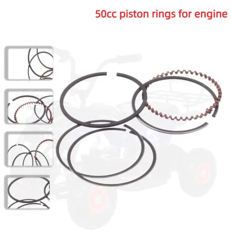 

High quality Motorcycle Piston Kit Cylinder Kit Piston Ring for GY6-50 50 CC STD Refitted Enlarged Gasket Kit Set