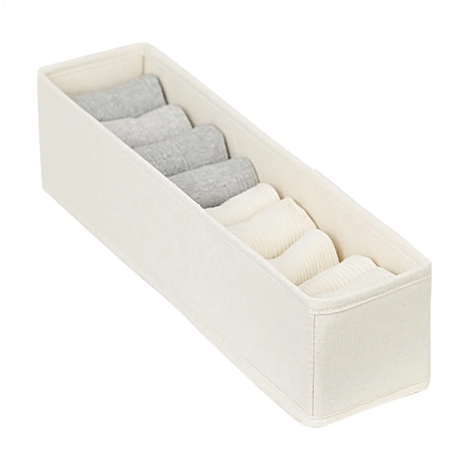 Underwear Organizer Storage Box Drawer Fabric Foldable Cabinet Closet Storage Boxes for Storing Socks Underwear Ties Belt