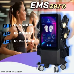 EMSzero PRO-Machine de sculpture musculaire du corps, 2024 W, EMS, RF, mécanisme de construction, UNIS isseur musculaire, coussin pelvien disponible, dernier, 6500