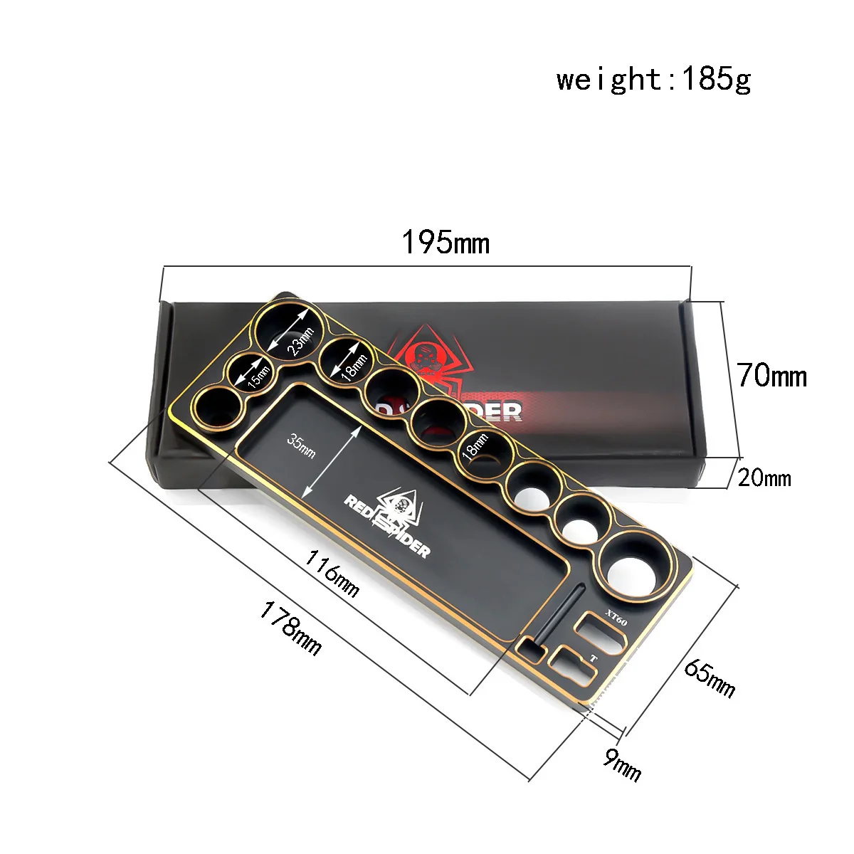 Stand Multi-function Screwdriver Wrench Storage Rack XT-60 T-Plug Welding Station Screw Tray RC Car Boat Model Tools