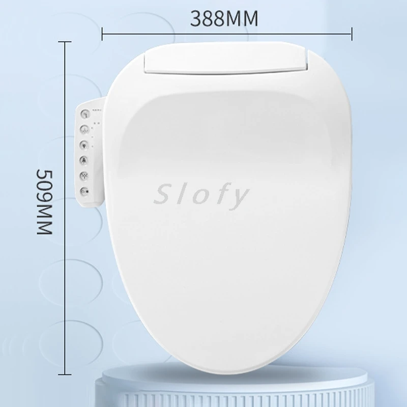 Smart Toilet Seat Toilet Cover Water Wind Temperature Dryer Universal Toilet Lid For Bathroom Smart Bathroom WC