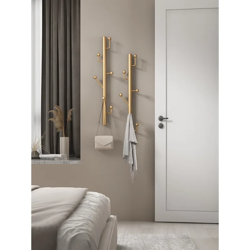 

Настенная вешалка для одежды в скандинавском стиле, крючок для сумок, органайзер для гардероба, настенный держатель для одежды в спальню