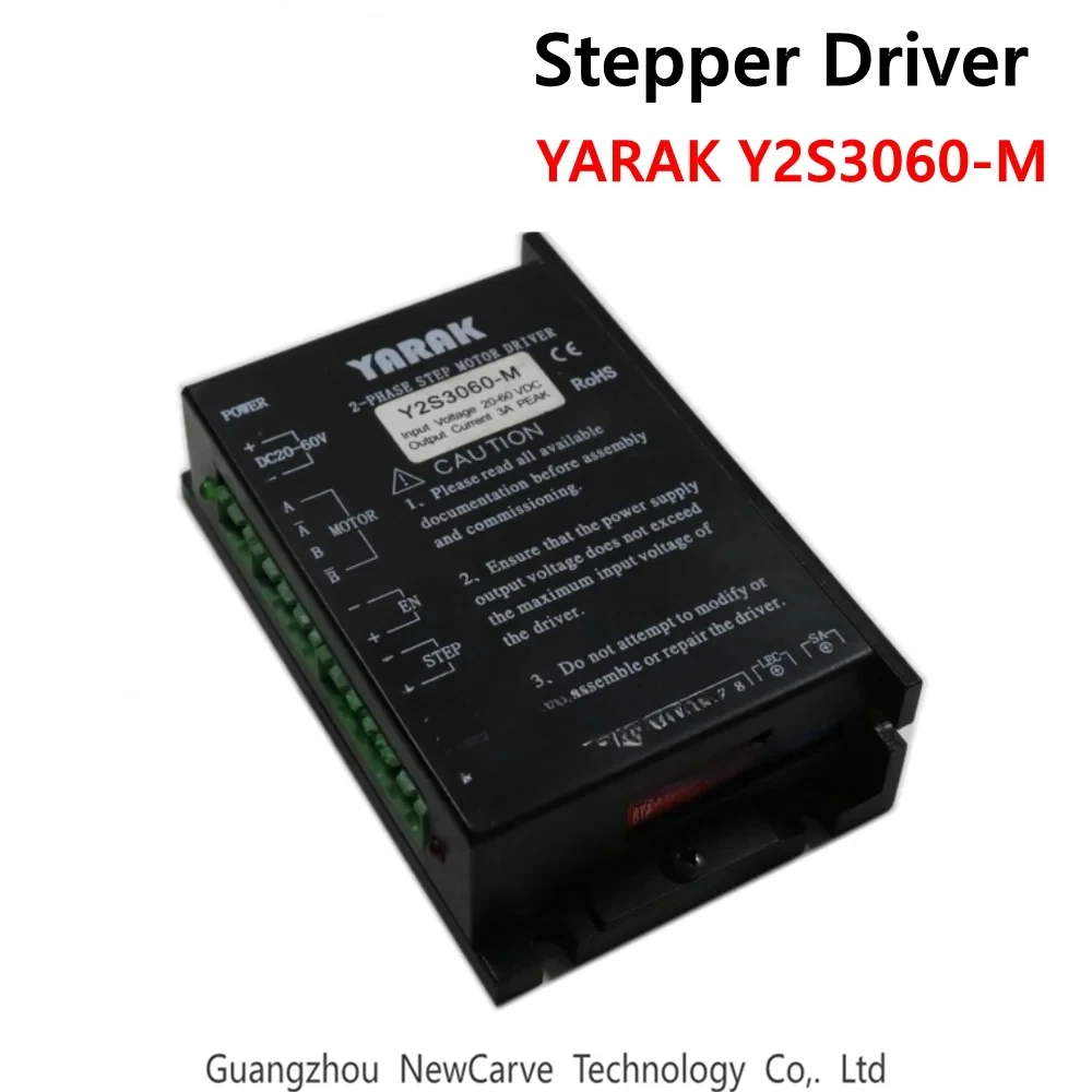 For NEWCARVE Yueming Stepper Motor Driver YARAK Y2S3060-M 20-60VDC for CNC Laser Engraving and Cutting Machine