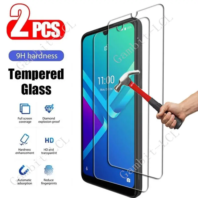 2PCS For Wiko Hi Enjoy 60 Pro 5G 60s T60 10 T10 T50 Power U10 U20 U30 T3 Y62 Plus Y82 Y81 Screen Protector Tempered Glass Film