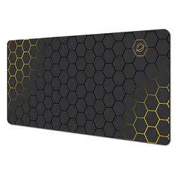 Honeycomb science fiction gaming mouse mat desk pad Computer keyboard wrist pad Mouse pad non-slip waterproof 500x1000x3mm