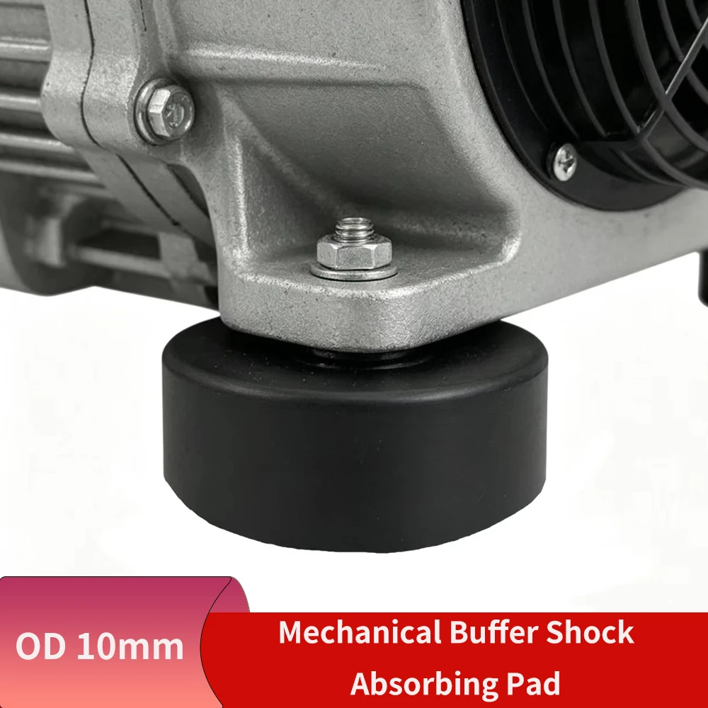 OD 10mm High Elasticity Wear-resistant Rubber Seal Dichtung Gaskets Withstand Voltage Mechanical Cushioning Shock Absorber Pad