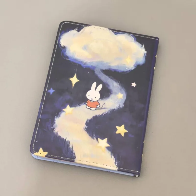Kawaii Miffy Rabbit Starry Night Märchen Serie Notizbuch Student Cartoon Notizbuch Kinder High Beauty Festival Geschenk