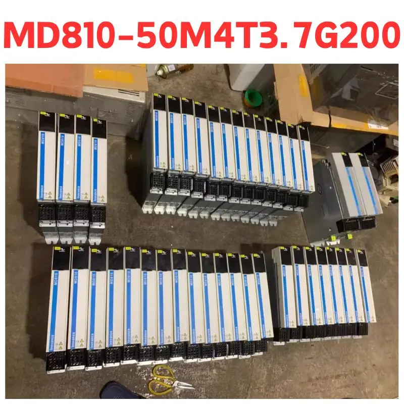 second-hand     Variable frequency rectifier unit      MD810-50M4T3.7G200    Test passed     Fast Shipping