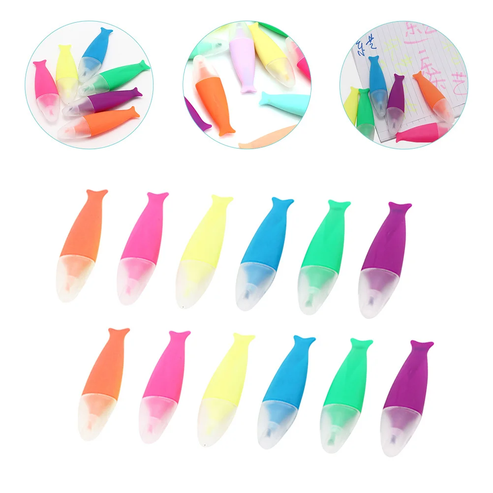 12 قطعة من أقلام التحديد الصغيرة الجميلة لكتابة المجلات وكتاب الصور ومشاريع القصاصات الإبداعية التي يمكنك صنعها بنفسك