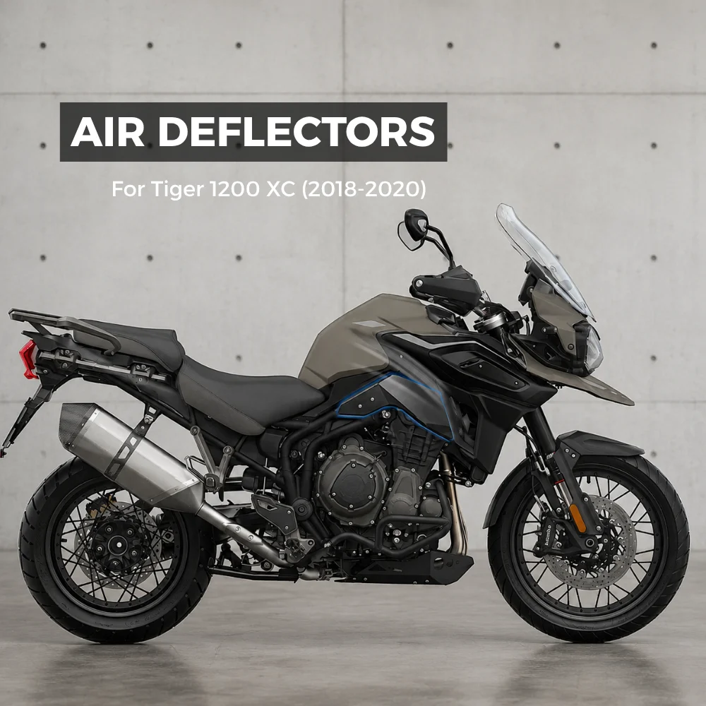 Боковой дефлектор для мотоциклов Tiger 1200 XC, Tiger 1200 XCA, XCX, XR, Tiger Explorer, XCX Low – Воздухозаборник для радиатора, дефлектор воздушного потока, запчасть