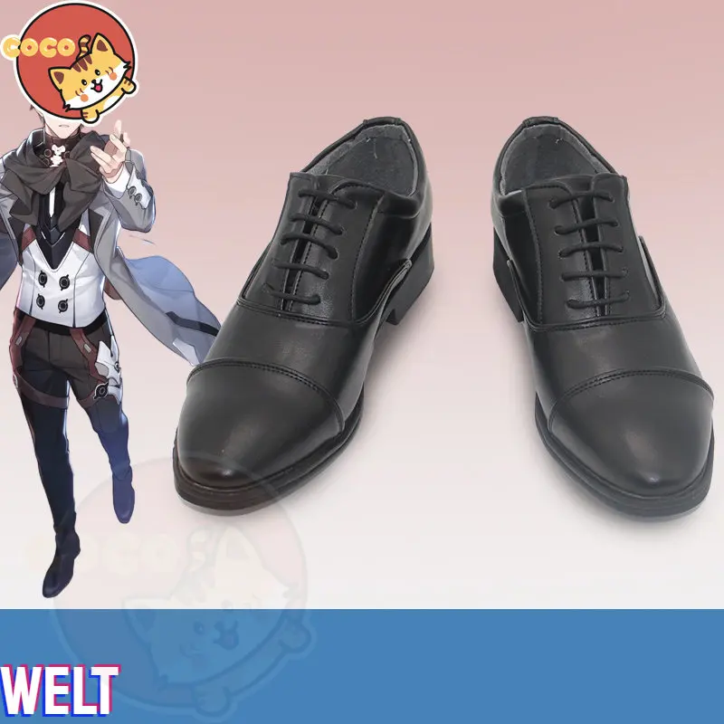 

CoCos Game Honkai Star Rail Welt Cosplay Shoes Game Cos Star Rail Cosplay Welt Yang Cosplay Unisex Role Play Any Size Shoes