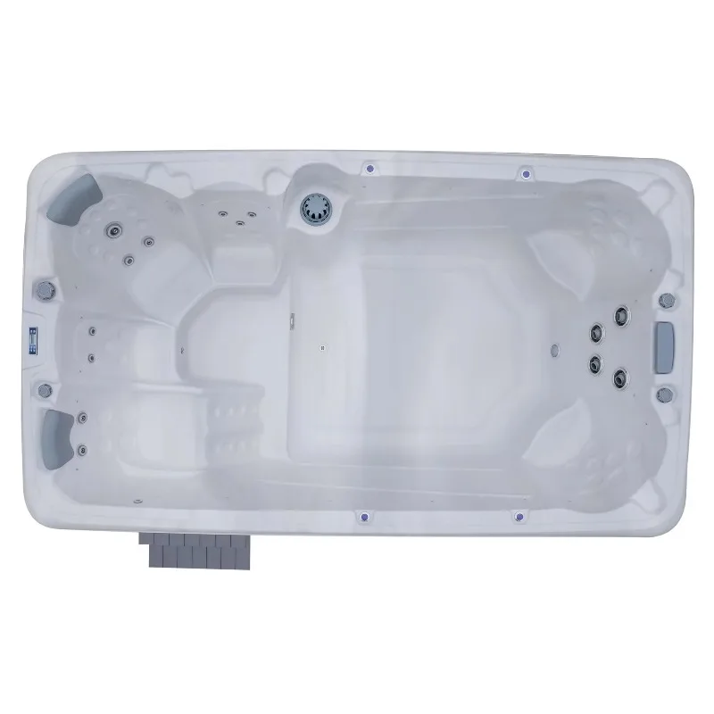 6-8 People Freestanding Acrylic whirlpool Massage Large Outdoor Swimming  Plunge Pool.