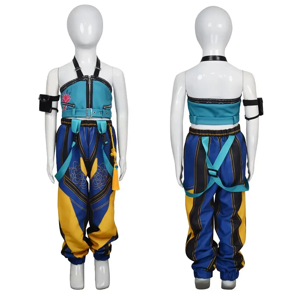 ハロウィン-デーモンズ-ルミ-ゾーイ-ミラ-コスプレ-子供用コスチューム-ハントリックス-アイドルグループ-ロールプレイ衣装-ハロウィンカーニバルコスチューム