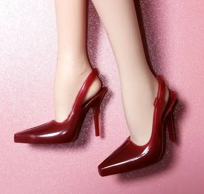 Doll High Heels Elegant Fashion Footwear Accessories Fit BB ST FR Supermodel 1/6 Scale Fashion Dolls Dress Up Toys view 3