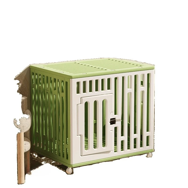 

Indoor, pet dog cage, toilet integrated kennel