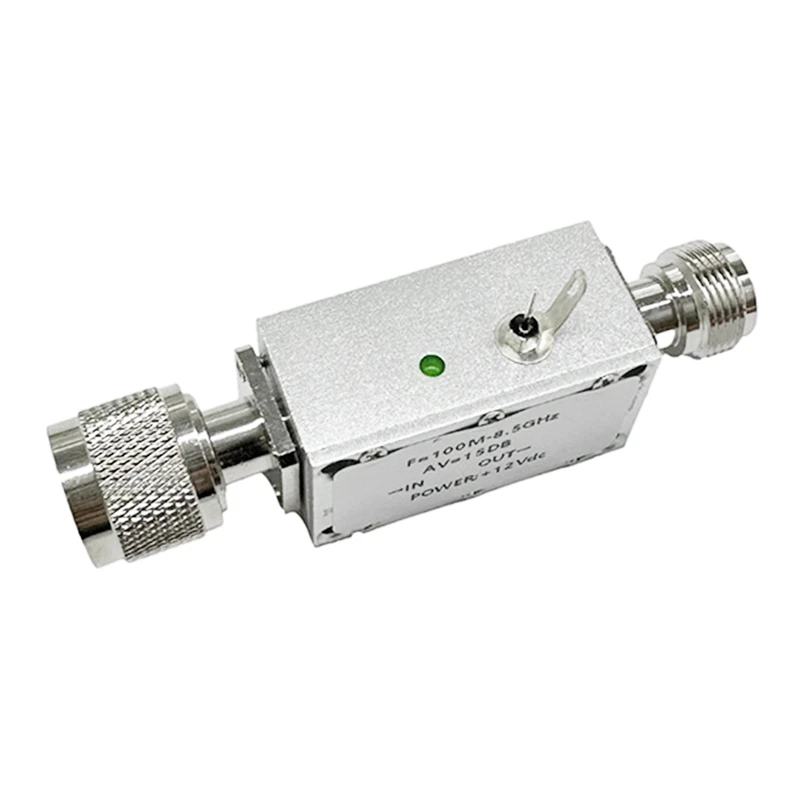 AMPLIFICADOR DE señal Rf portátil, dispositivo multifuncional de poco ruido, conveniente, de Metal, LNA, 1 piezas, 100MHZ a 8,5 MHZ